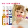 Children's Toothpaste Foam Toothpaste For Children, 60ml, Special Cay Protection For Milk Teeth Children's Toothpaste With Low Fluoride