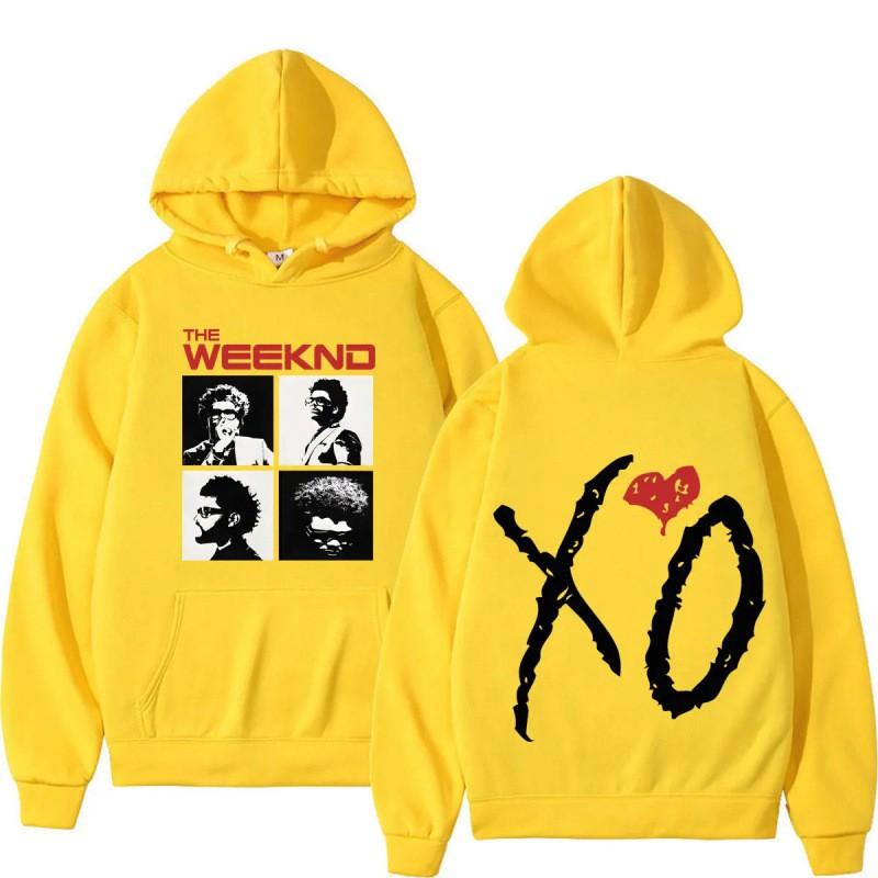 Худи Weeknd After Hours Til Dawn Tour 2026 Мужская Хлопковая Смесь С Графическим Принтом Пуловер Толстовка Осень