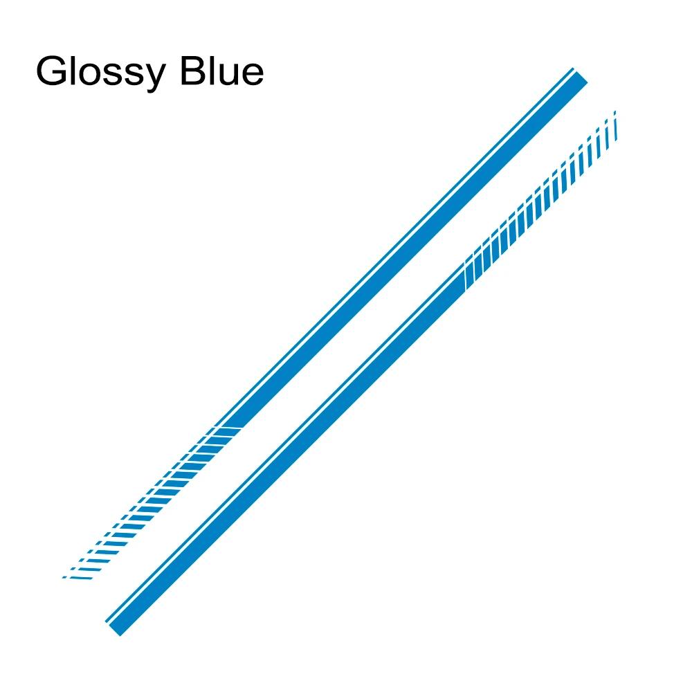 2 шт. Наклейки для украшения боковой линии талии двери автомобиля, гоночные полосы, декор кузова автомобиля, виниловая пленка, наклейки, аксессуары для Toyota Hiace