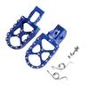 Motorcycle Stainless Steel CNC Enlarged Foot Pegs for KTM EXC XC SXF SX XCW 2017-2022 for Husqvarna for GASGAS Motocross Bikes