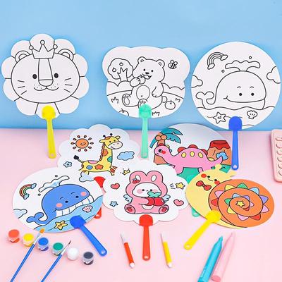 Детский DIY Мультяшный Граффити-Веер – Креативный Подарок на День Рождения в Детский Сад и Приз в Классе.
