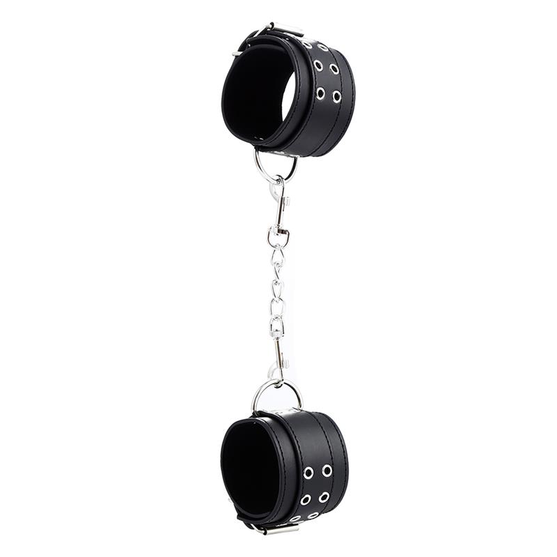 Adjustable Handcuffs with Two-Closure Buckle