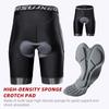 Men"s Padded Bike Shorts Breathable Quick Dry Elastic Cycling Shorts with Pockets