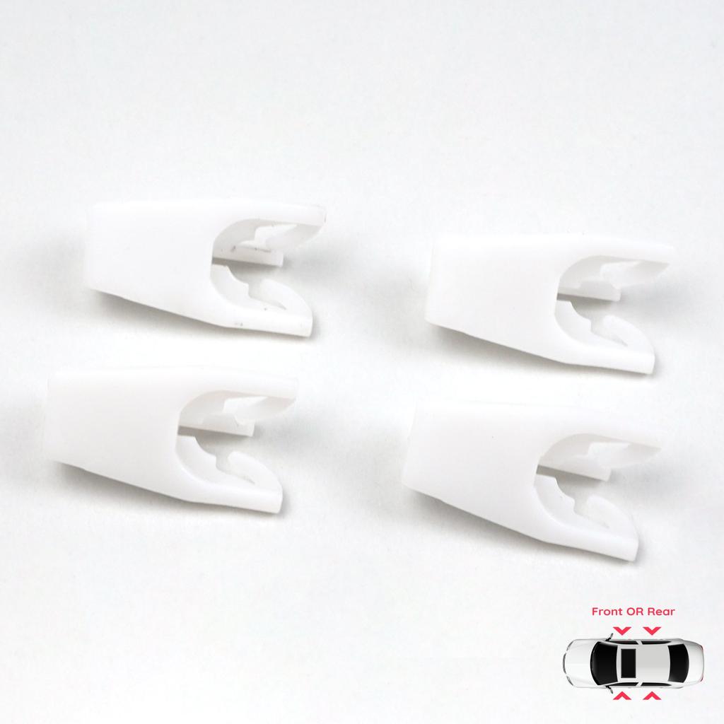 EWR5116 4 Pieces Window Lifter Regulator Guide Bracket Fixer Clamp Clips for Renault 19 X53 B/C53 D53 L53 S53 1988-2003