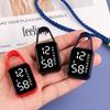 1-2 шт. Брелок Светодиодные Цифровые Электронные Часы Ночной Свет Сенсорные Цифровые Часы Студенческие Светящиеся Брелок Карманные Часы Детские Подарки