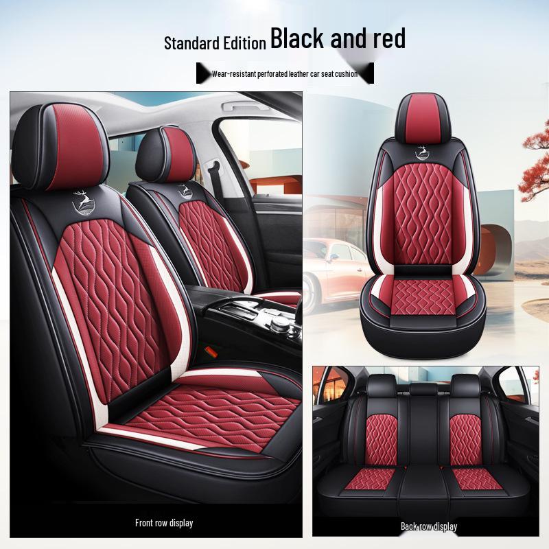 Подушка на сиденье автомобиля Honda: Подходит для Civic, Brio, Inspire, Accord, Type R, Vezel - Всесезонные, Полное покрытие