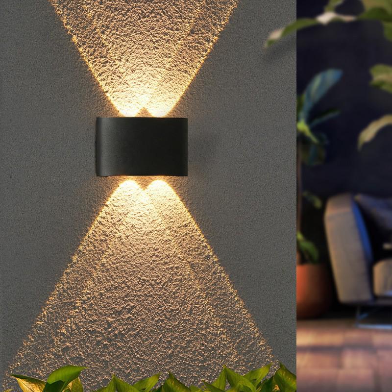 Modern Waterproof LED Wall Light for Outdoor & Indoor Spaces