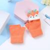 Fingerless Knitting Mittens Thick Mitten Lovely Kids Gloves  Baby Kids