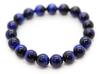 [Ishiki] Blue Tiger Eye 10mm Power Stone Prayer Beads Bracelet [b399]