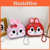 Adorable Mini Children's Coin Purse Cute Rabbit Design Lightweight And Breathable