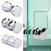 Useful Bathroom Kitchen Hardware Wardrobe Pulls Glass Door Knob Cabinet Handle Shower Door Handle