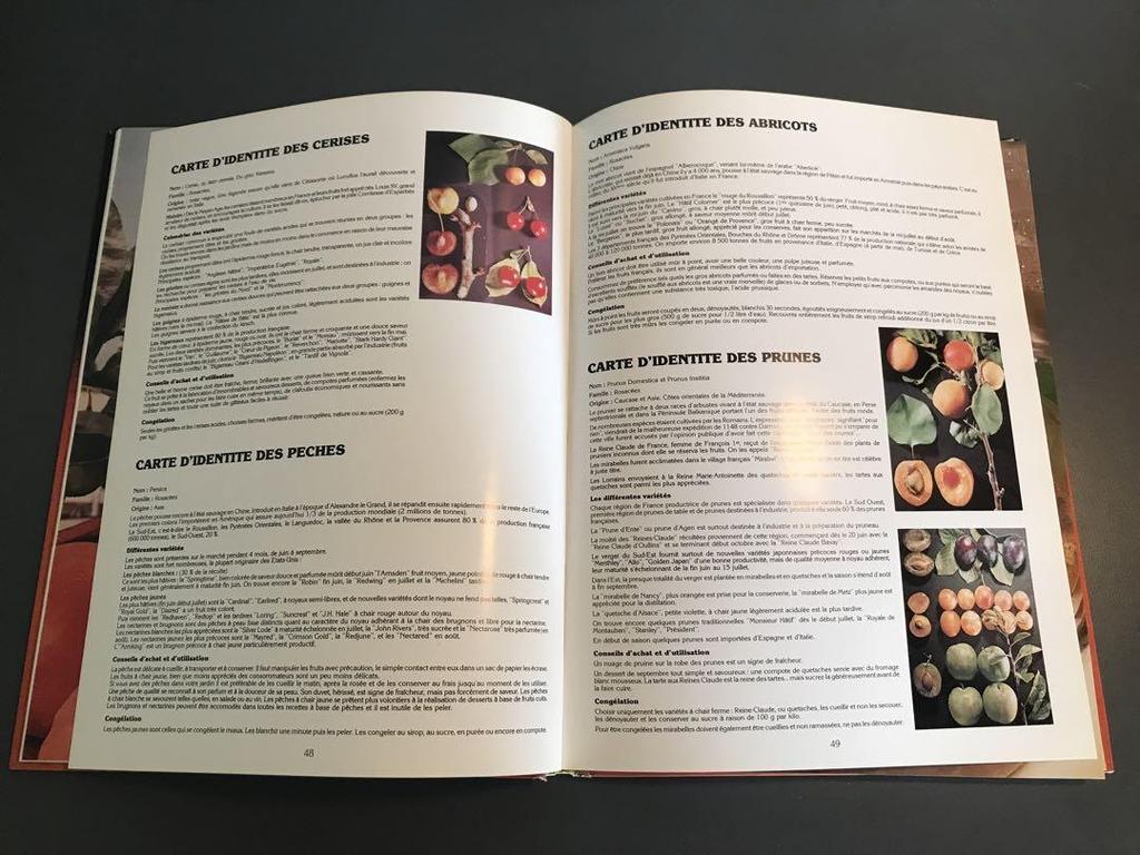 [Б/У] Десерты с фруктами Французская кухня Книги Книги рецептов