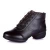 Женские современные бальные ботильоны до середины икры - Мягкая подошва, средний каблук.