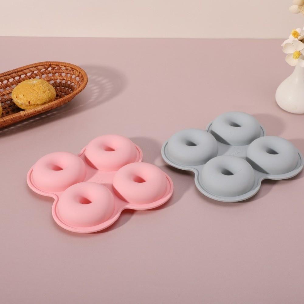 Reusable Doughnut Pan Soft Silicone Cake Making Tools New Baking Mold Kitchen Use