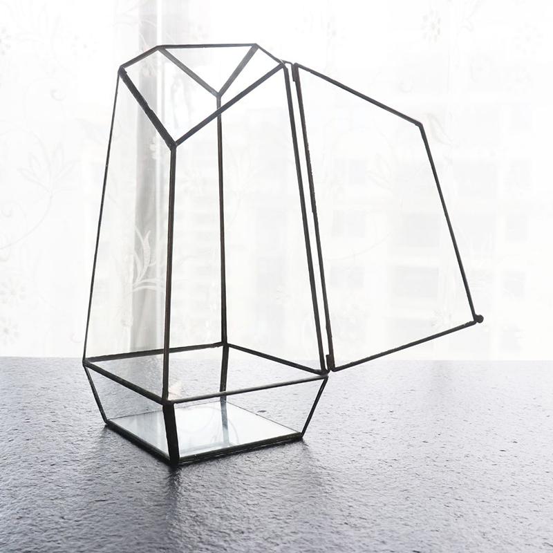 Микроландшафт Креативный Цветочный Горшок Неправильной Формы Украшение Мох Суккулентные Растения Стеклянная Ваза Домашнее Украшение