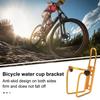 Bicycle Water Bottle Cage Heavy Duty AluminumUniversal MTB Bike Cycling Water Cup Holder Storage Rack Bike Accessories