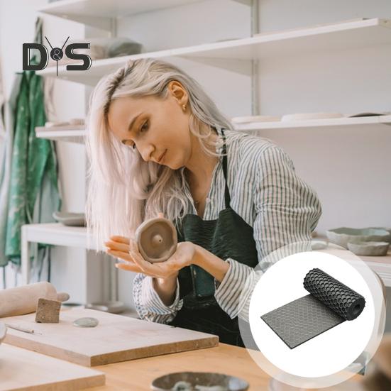 Валик для фактуры глины, инструмент для штамповки керамики, текстурированные скалки для моделирования керамической плиты, живописи