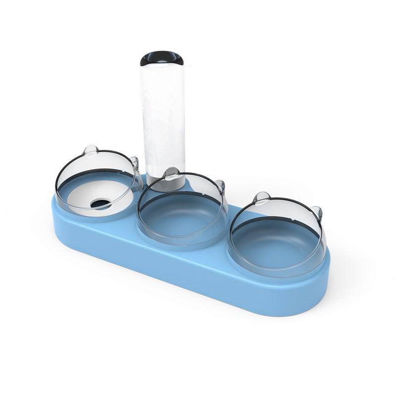 Эргономичная керамическая миска для кошек с автоматическим дозатором воды — защищает шею кошки
