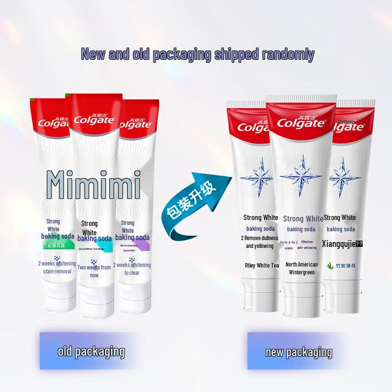 Colgate Whitening Toothpaste with Baking Soda & Bamboo Charcoal Mint