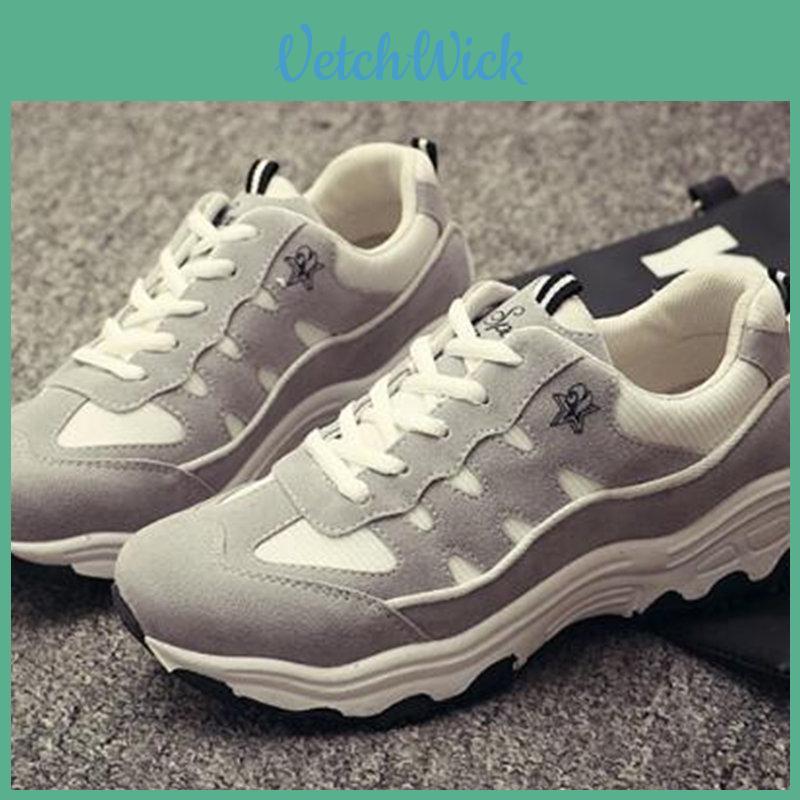 Stylish Women Fashion Sports Casual Running Shoes With Premium Quality Suede Upper