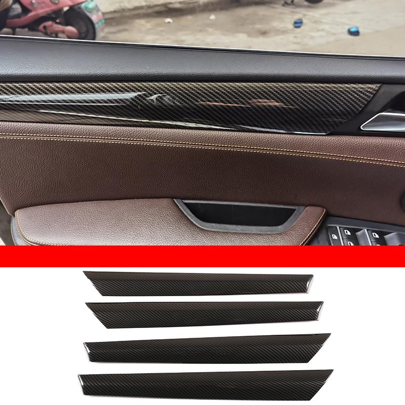 Для BMW X3 X4 F25 F26 2011-17 ABS Карбон Панель Центральной Консоли Салона Рамка Декоративная Вентиляционного Отверстия Кондиционера Авто Аксессуары