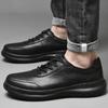 Новинка 2024 года, мужская обувь из натуральной кожи, мужская деловая обувь, уличные мужские кроссовки высокого качества, мужская повседневная обувь, походная обувь