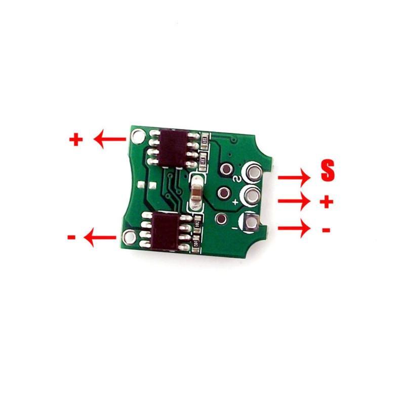 3A Brushed Motor Speed Controller Mini Size Bidirectional Micro Drive Module for Student Electronic Experiment
