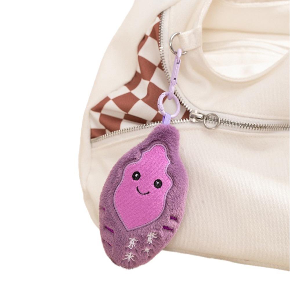 Mini Size Sweet Potato Keychain Cute Sweet Potato Hanging Doll Handbag Accessory