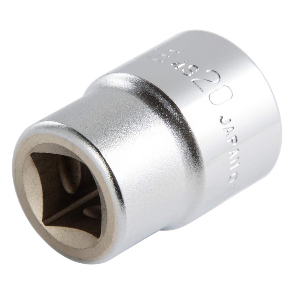 TONE Socket Drive Angle Width Across Flats 20mm (Hexagonal) 4S-20 12.7mm (1/2")