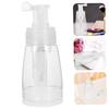 MOBUTOFU Powder Bottle with Puff, Fiber Powder Bottle, Hair Fiber Container, Baby Powder Container, Powder Puff, Transparent