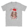 Mariahh CAREY It's Time 2025 Gift Men's T Shirt  Creative Tees Short Sleeve Round Neck T-Shirts 100% Cotton Summer Tops