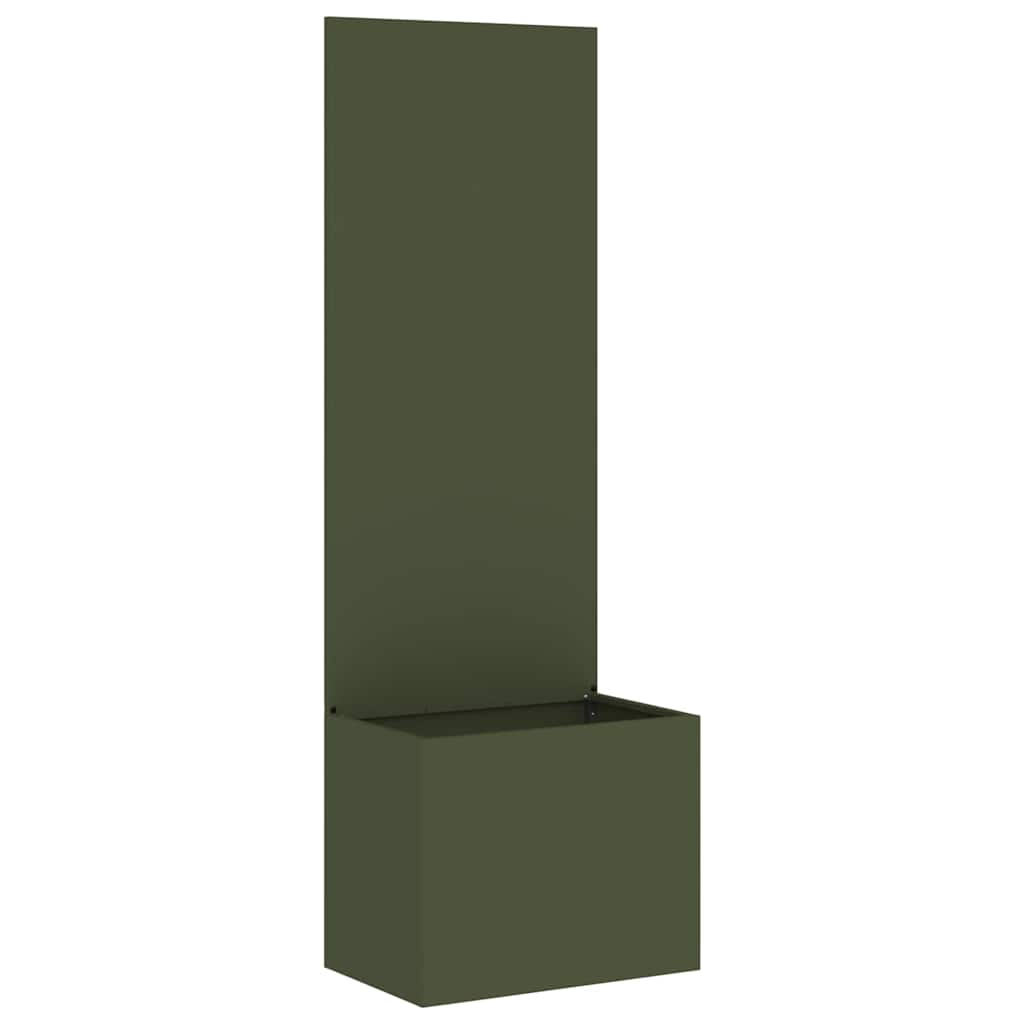 Garden Privacy Screen Canvas Olive Green 50 x 150 cm