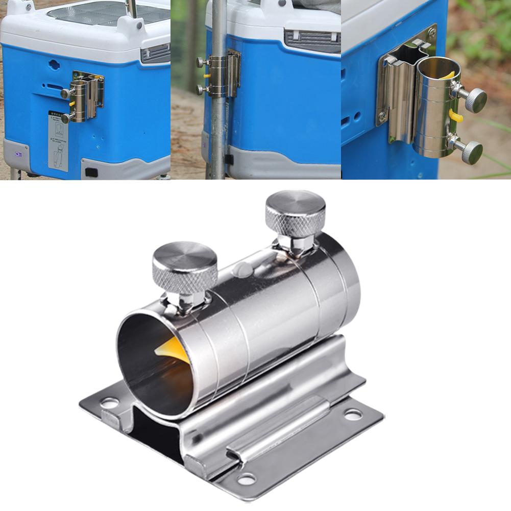 Подставка-основание для рыболовного зонта, Регулируемая подставка-кронштейн из нержавеющей стали для держателя зонта, Основание для рыболовного ящика