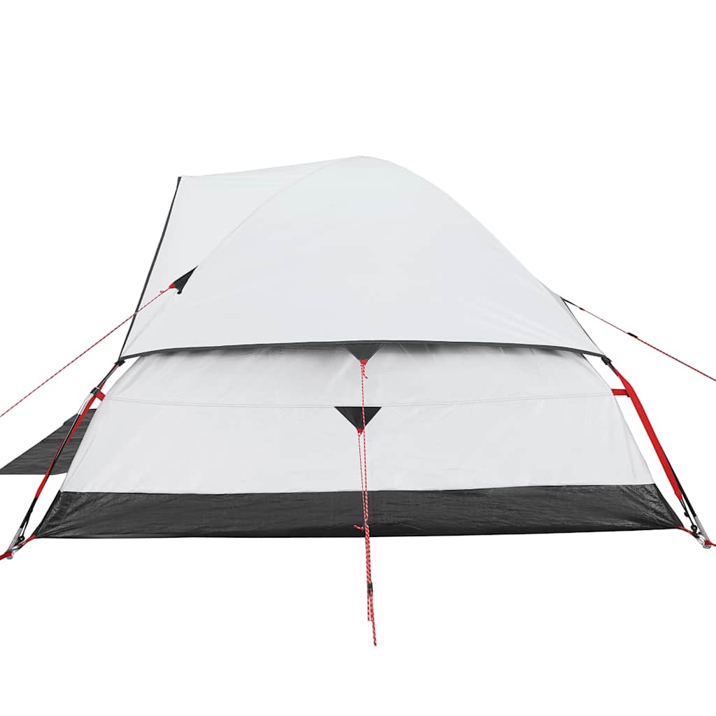 Dome Family Tent for 6 Persons White Blackout Waterproof