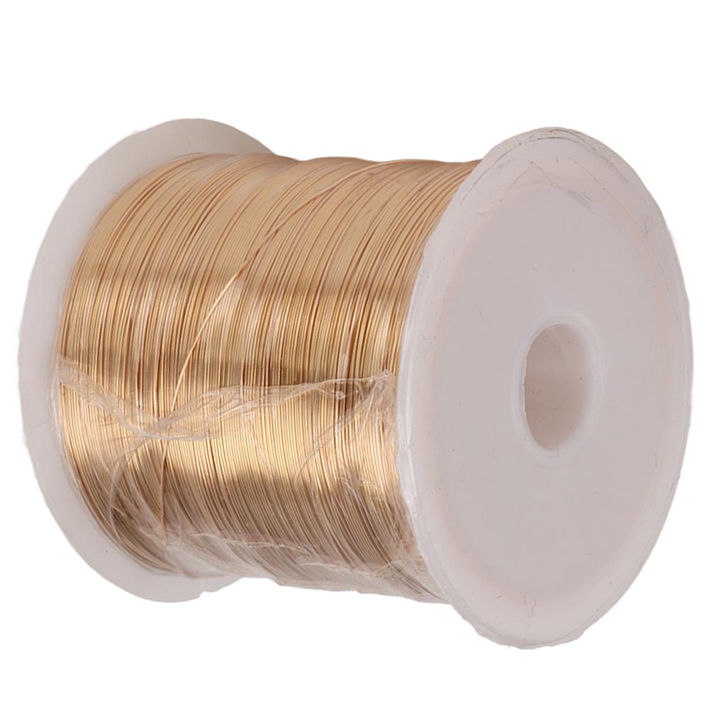 0,3 мм 100 метров ювелирные изделия, медная проволока, ювелирные изделия ручной работы, вязание, формирующая проволока, ювелирная проволока для рукоделия, золотая