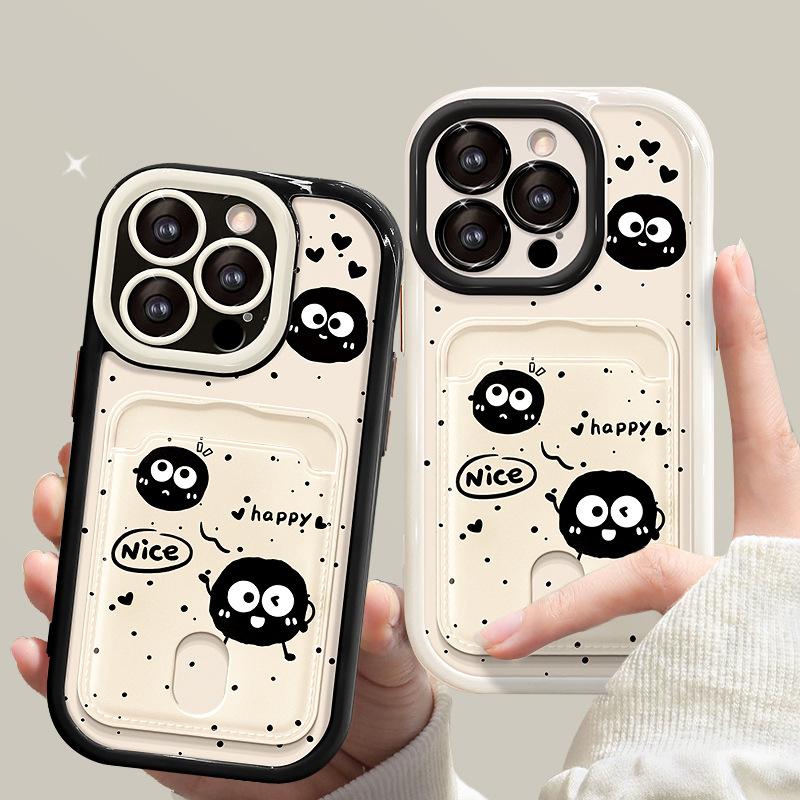 Подходит для чехла на телефон Apple 15 iphone14pro смешные брикеты сумка-кошелек ремешок 16/17 продвинутая защита от падения