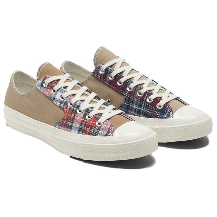 Beyond Retro x Converse Chuck 70 Low Workwear Унисекс Кроссовки Песочный Черный Экрю 169835C