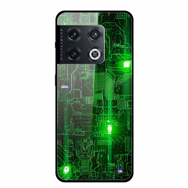 Чехол для One plus 10 Pro Ударопрочный Закаленное Стекло Жесткая Задняя Крышка Для OnePlus 10 Pro 10Pro Oneplus10 1+10 Pro Бампер Чехол Coque Case