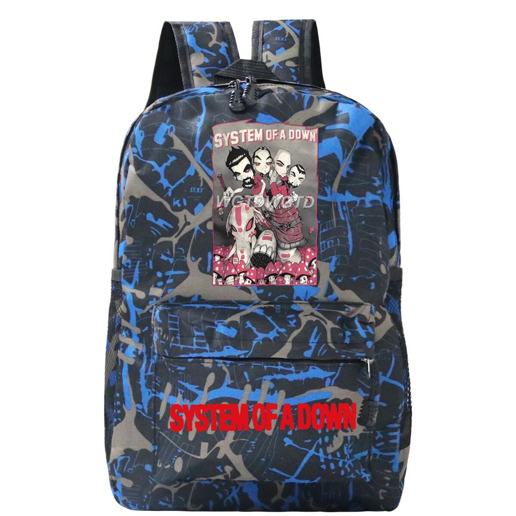 Рюкзак Rock Band Повседневный Школьные Сумки Дорожный Наружный Daypack Для Девочек Мальчиков Ранец Сумка Подарки для Фанатов Большой Вместимости Студенческий Рюкзак