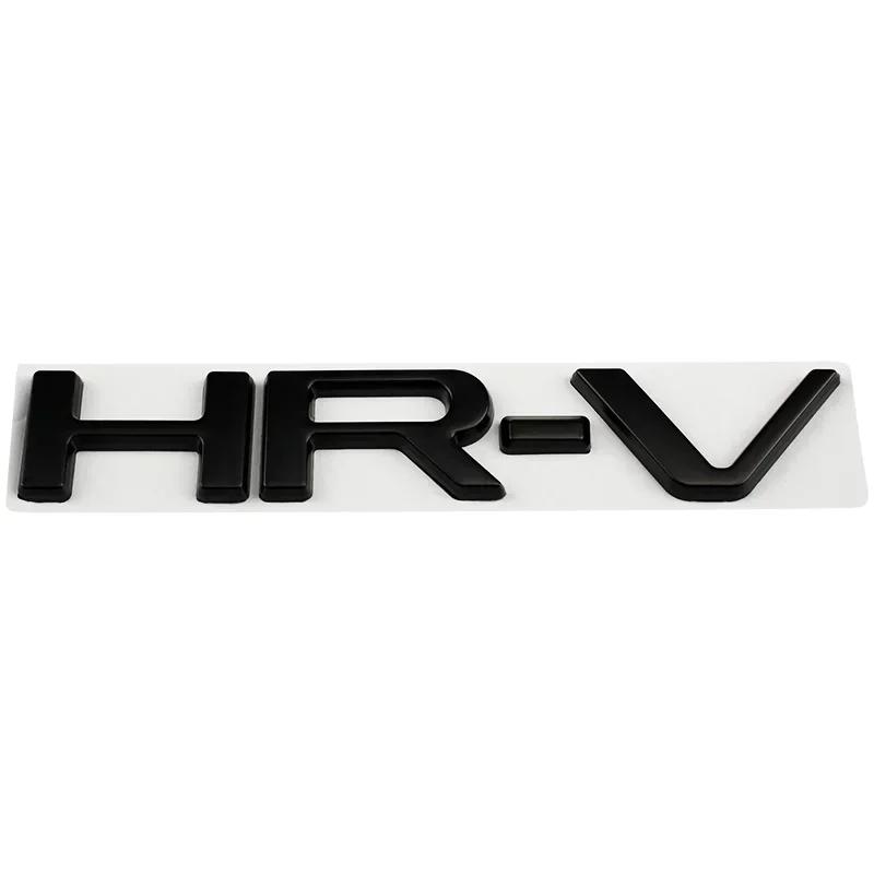 Metal Car Decals Sticker Side Body Badge Styling for Honda HR-V Logo 2025 2017 2019 2020 Auto Rear Trunk Emblems Accessories