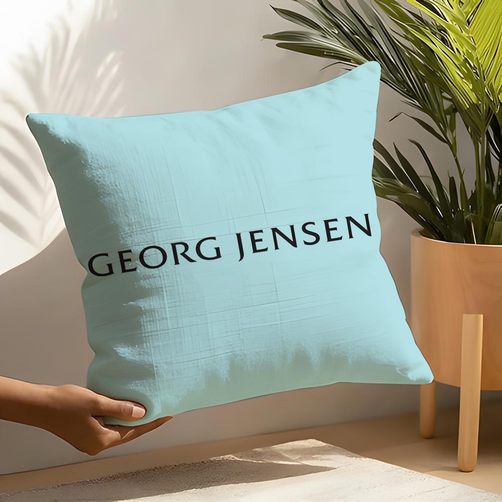 Georg Jensen Наволочка Льняные Чехлы для Подушек Для Декоративного Дивана Домашние Подушки Чехол Чехлы для Подушек Автомобильного Кресла