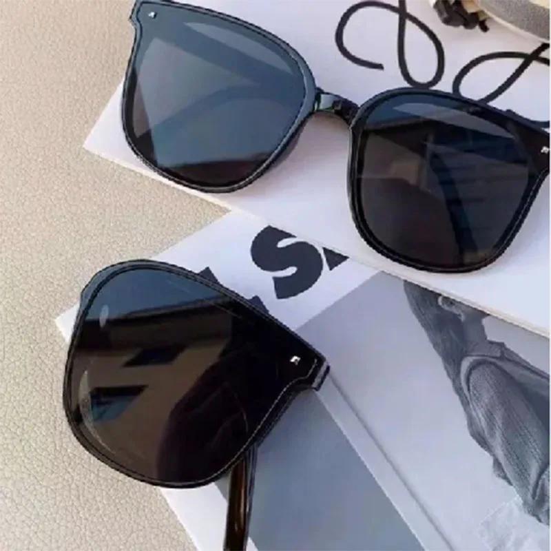 New Large Frame Folding Square Sunglasses Women's Brand Designer Fashion Sun Glasses Men's Outdoor Hip-hop Eyewear UV400 Shades