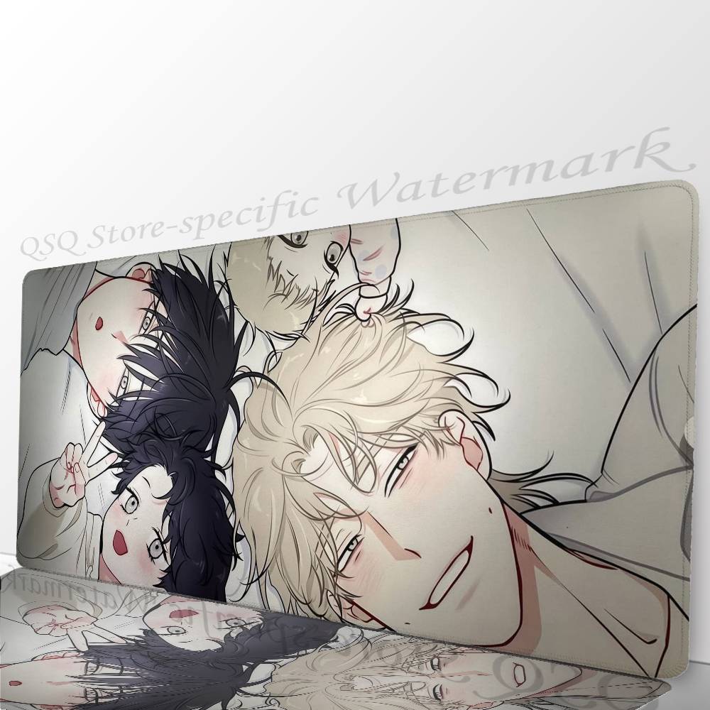 Коврик для мыши Manga L-Low Tide In Twilight Нескользящий Подходит для офисных компьютеров Ноутбуков Игровых столов E-sports Коврик для клавиатуры XXL