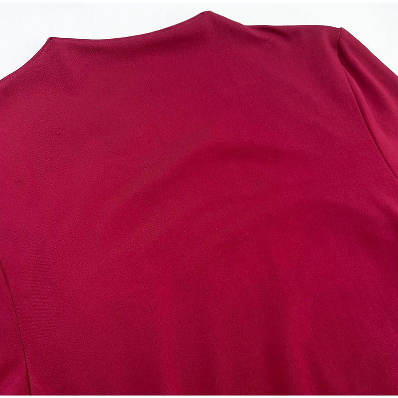 Женское модное высококачественное облегающее платье с длинными рукавами и круглым вырезом на весну-осень 2025 года, женские уличные вечерние длинные платья