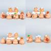 Capybara Pvc Figure With Assembleable Elements For Gift Buyers