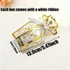 10pcs Vase Shape Party Gift Box Hot Stamped PVC Gift Box Gift Packaging Box  Birthday Gift