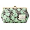 Cyalel Yahata Ботанический Цветочный Кошелек Большой Дорожный Мешочек Косметичка Косметичка Взрослый Милый Стильный Путешествия Сделано в Японии Цветок Льва Зеленый 6-дюймовый