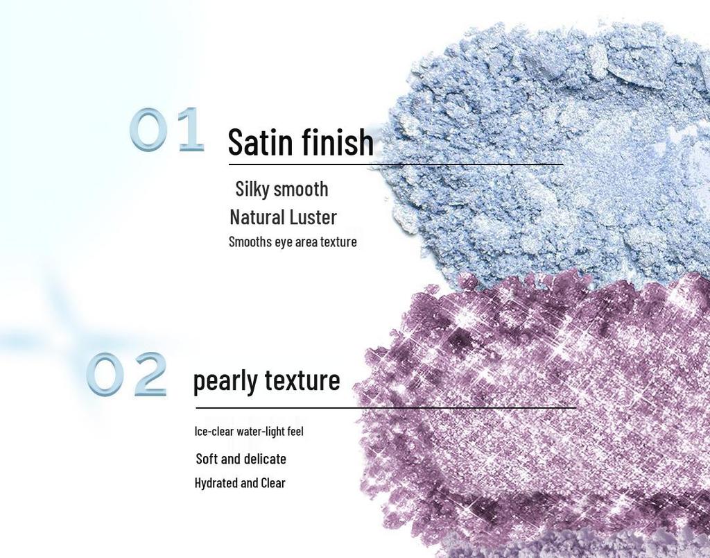 HYNTOOR Two-Color Matte Purple & Earth Tone Eyeshadow Palette 2025