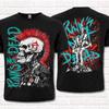Футболка Punk's Not Dead Панк-рок Хард-рок Хэви-метал Анархия Футболка Футболки Топы Унисекс Хлопок Короткий рукав Уличный стиль