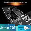 Starry Sky Film for Jetour X70 Interior and Center Console Frosted Film Sticker Replacement